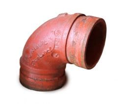 2" FIG 300 90° ELBOW GROOVED VICTAULIC BRAND FITTING