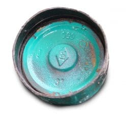3" Grooved Cap SCI Coated