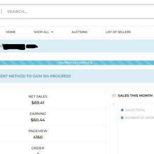 Seller Dashboard – Manage Listings, Orders & Sales on BranaBee
