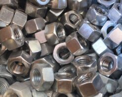 7/8" - 9 Hex Nuts Grade A Zinc Plated