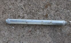 1" X 14" STD THREADED NIPPLE 316 STAINLESS STEEL - USED