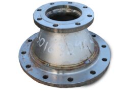 12" STD RFWN Flange to 12" X 6" STD Concentric Reducer To 6" STD RFWN Flange 316 Stainless Steel