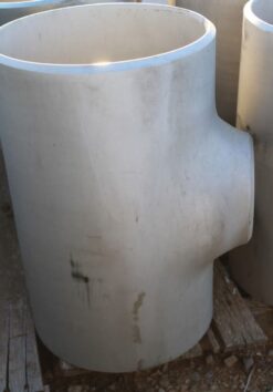 12" X 6" STD TEE BUTT WELD 316 STAINLESS STEEL