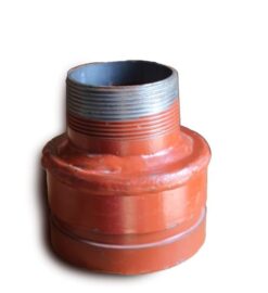 3" X 2" GROOVE TO MALE THREADED REDUCED ADAPTER FORGED STEEL VICTAULIC FITTING