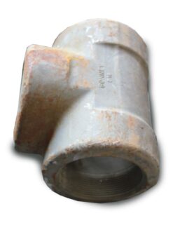 4" 3000 Threaded Tee Bonney Forged Steel Domestic