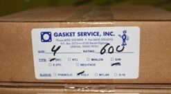 4" 600 RF Flange Gasket Kit Polyethylene D/W