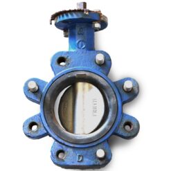4" Lug Style Butterfly Valve ABZ Blue ZR J 27