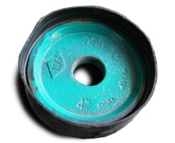 4" X 1" Cap With Threaded Tap by Smith Cooper International