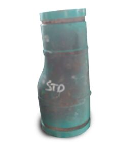4" X 3" Eccentric Reducer Grooved Coated Victaulic Fitting