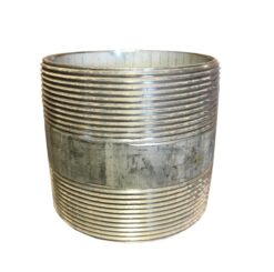 2" X 8" SCH 40 Threaded Nipple - Stainless Steel