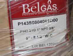 5" X 8 1/2" STD Belgas Pressure Regulator P 143