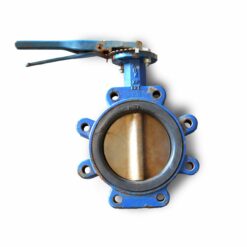 6" LUG STYLE BUTTERFLY VALVE ABZ XP I27 BLUE - USED
