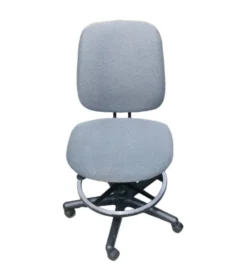 Light Gray Drafting Chair
