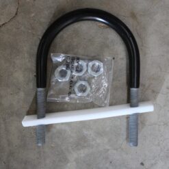 4" COATED U-BOLTS WITH I ROD AND NUTS