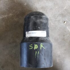 4" IPS SDR 11 POLY REDUCER BELL CAP POLY FITTINGS