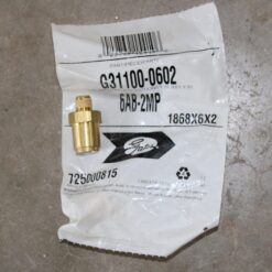 GATES G31100-0602 6AB-2MP PEX BRASS FITTING