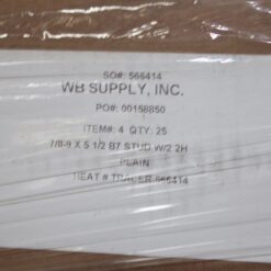 7/8"-9 X 5 1/2" B7 Stud W/2 2H Hex Nuts