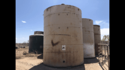 300 BBL  Steel Crude Oil Tank For Sale - Refurbished