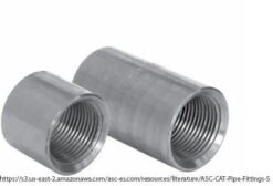 1 1/2" 3000 Threaded Half Coupling Forged Steel Anvil Domestic