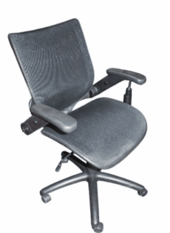 Ergonomic Office Chair - Mesh Swivel Task Chair on Wheels