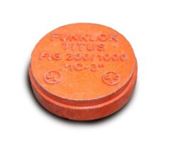 2" Victaulic Cap - Coated